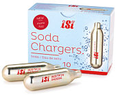 iSi carbon dioxide chargers (CO2) 8,4 g f. Soda Siphon, 10 pcs