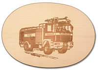 Schinkenteller oval Feuerwehr