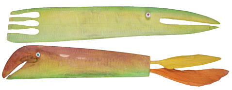 Fish, different colours and shapes