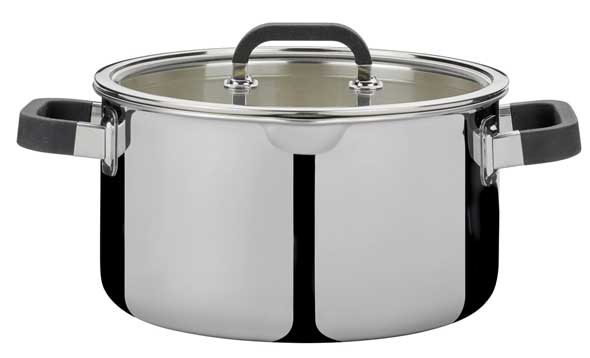 Fusion2+ deep casserole with glass lid