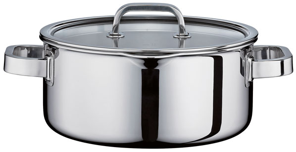 Finesse2+ casserole with glass lid