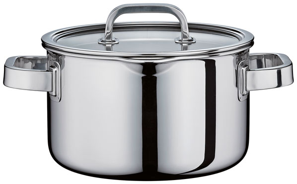 Finesse2+ deep casserole with glass lid
