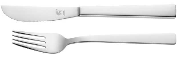 Zwilling pizza fork and pizza knife