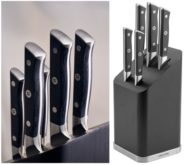 Zwilling Spectrum Messerblock, 6-tlg., Esche grau