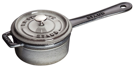 Staub Mini-Saucenschale graphitgrau