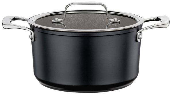 Meridian Intense Pro casserole with glass lid
