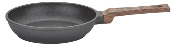 Vulcano Mini Line Elegance frying pan, dark wooden handle