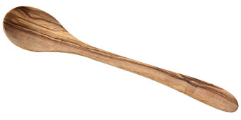 Spoon for children small olive wood
