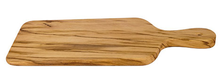 Finger board nature shape olive wood
