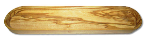 Bowl "Fine" long, olive wood