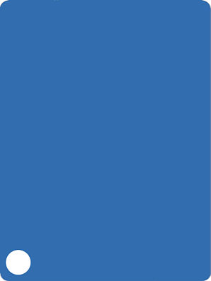 Schneid-/Hackauflage HACCP blau, zu Grundboard 40 x 30
