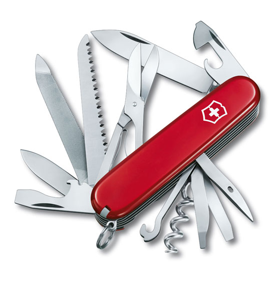 Swiss Army Knife Ranger red
