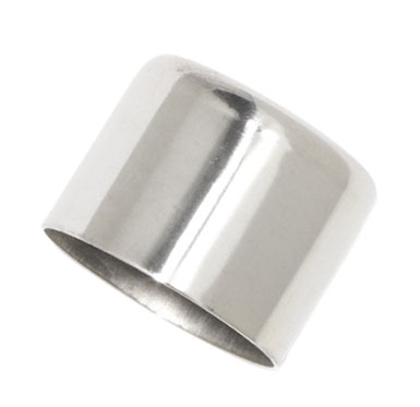 Abdeckkappe silber, Edelstahl