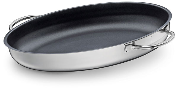 Küchenprofi fish pan oval stainless steel COOK