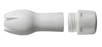 Decorator Tip Tulip with adapter white