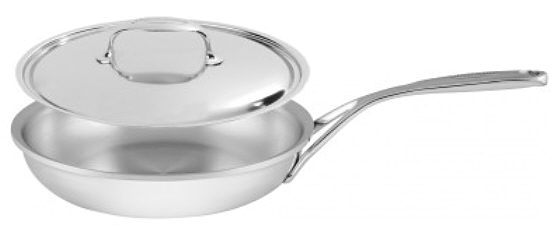 Frying pan Proline, closed edge, stainless steel lid
