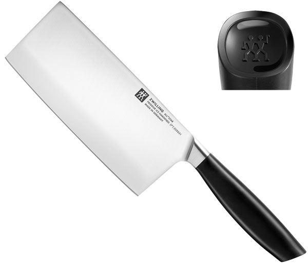 Zwilling All * Star Chinese chef‘s knife, handle logo black