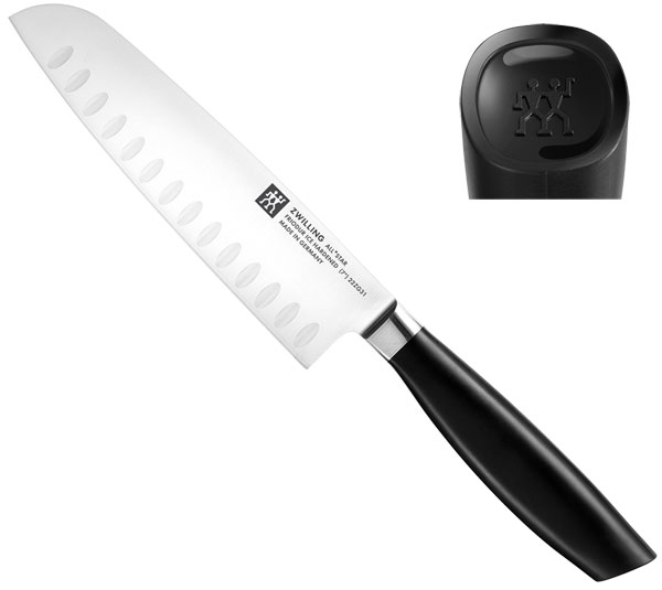 Orthex Gastromax Santokumesser – 29 Cm, Edelstahlklinge Mit Antihaftbeschichtung, Rutschfester Ergonomischer Griff