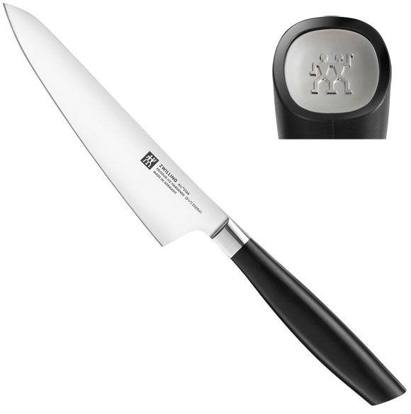 Zwilling All * Star Chef‘s knife compact, handle logo silver