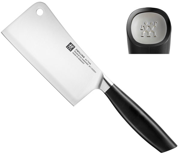 Zwilling All * Star Cleaver, handle logo silver