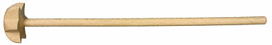 Wooden Twirling-stick with big head