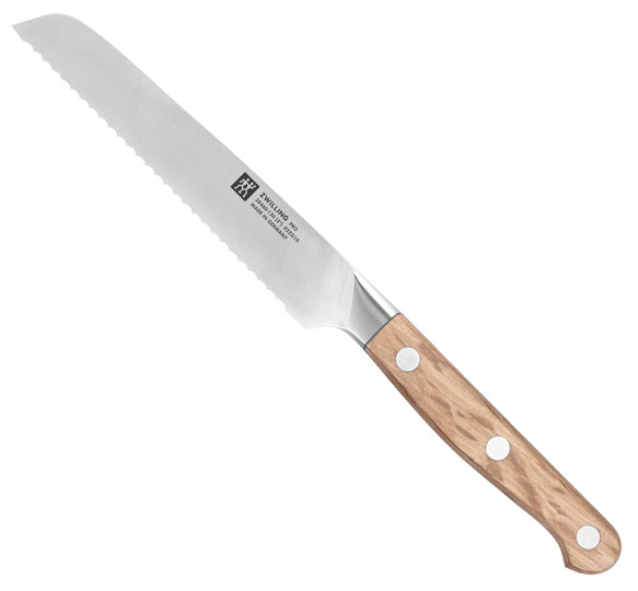 Zwilling Pro Wood utility knife, holm oak wood