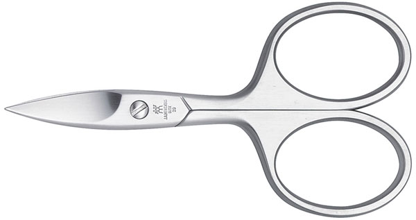 Twinox nail scissors stainless steel matted