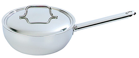 Demeyere Konischer Soßentopf/Sauteuse Apollo mit Deckel