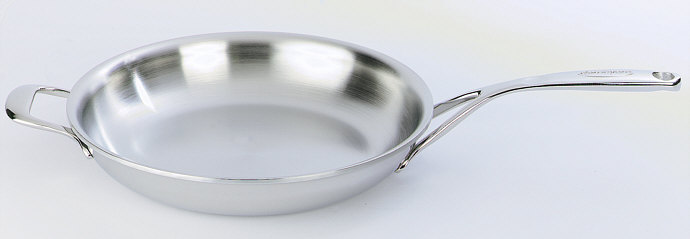 Demeyere Bratpfanne Proline mit Gegengriff, geschlossener Rand