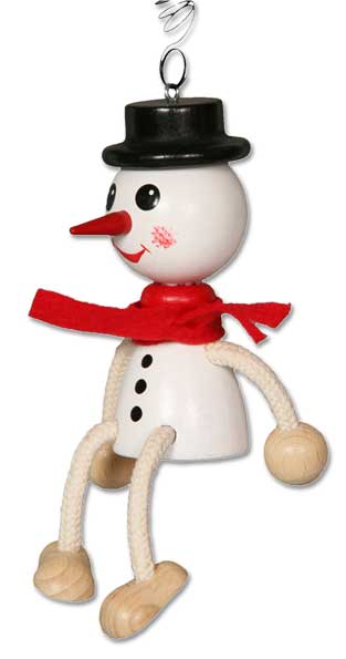 Sky-jumper snowman