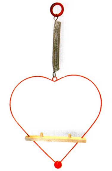 Heart swing for 2 Sky-jumpers