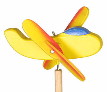 Windspiel Mini "Flieger" mit Stab