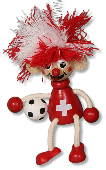 Schwingfigur Fußballer Schweiz