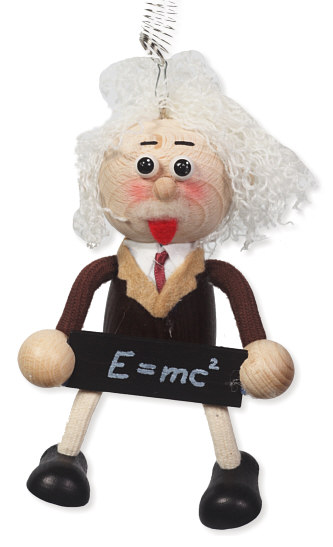 Schwingfigur "Junger Einstein"