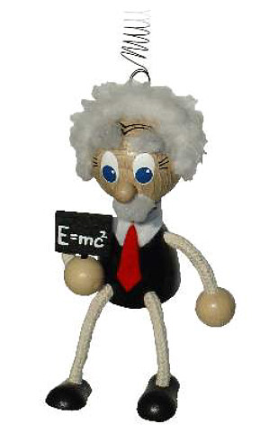Schwingfigur "Alter Einstein"