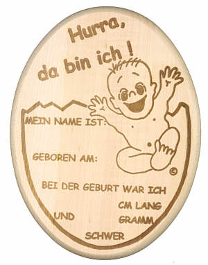 Birth-egg boared (german)