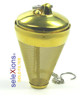 seleXions tea-egg gold with chain