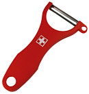 Peeler Classic red, scalpel stainless steel