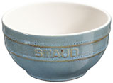 Staub Schüssel antik-türkis Keramik