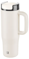 Zwilling Thermo Plus Thermobecher mit Strohhalm, 900 ml, Cream