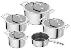 Zwilling Peak Kochtopfset 5-tlg., Edelstahl 18/10
