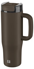 Zwilling Thermo Plus Thermobecher mit Strohhalm, 900 ml, Chocolate