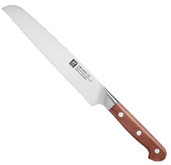 Zwilling Pro Wood Brotmesser, Kotibe, mahagonifarben