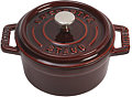 Staub Mini Cocotte round, cast-iron enameled, grenadine red