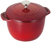 Staub Cocotte rice cooker, cherry red