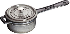 Staub small saucepan, graphite grey