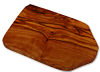 Raclette board olive wood