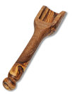 Small shovel with handle olive wood