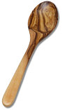 Spoon for children large olive wood