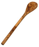 Spoon oval olive wood